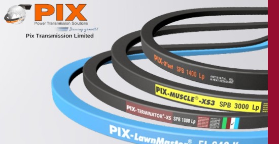  PIX - Přehled základních výkonnostních řad klínových řemenů